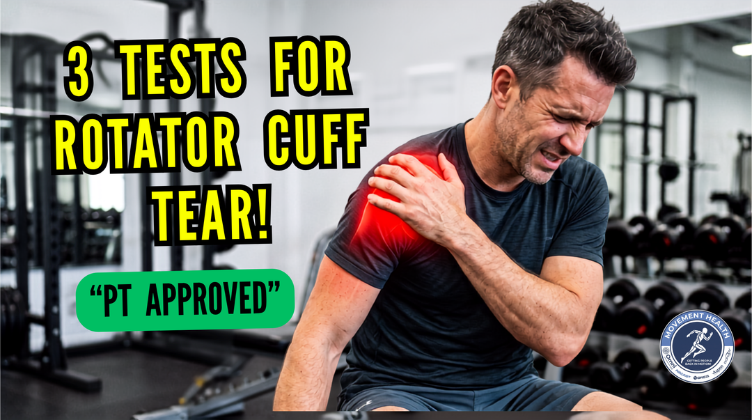 3 Simple Tests to Check for a Rotator Cuff Tear (Before You Panic)