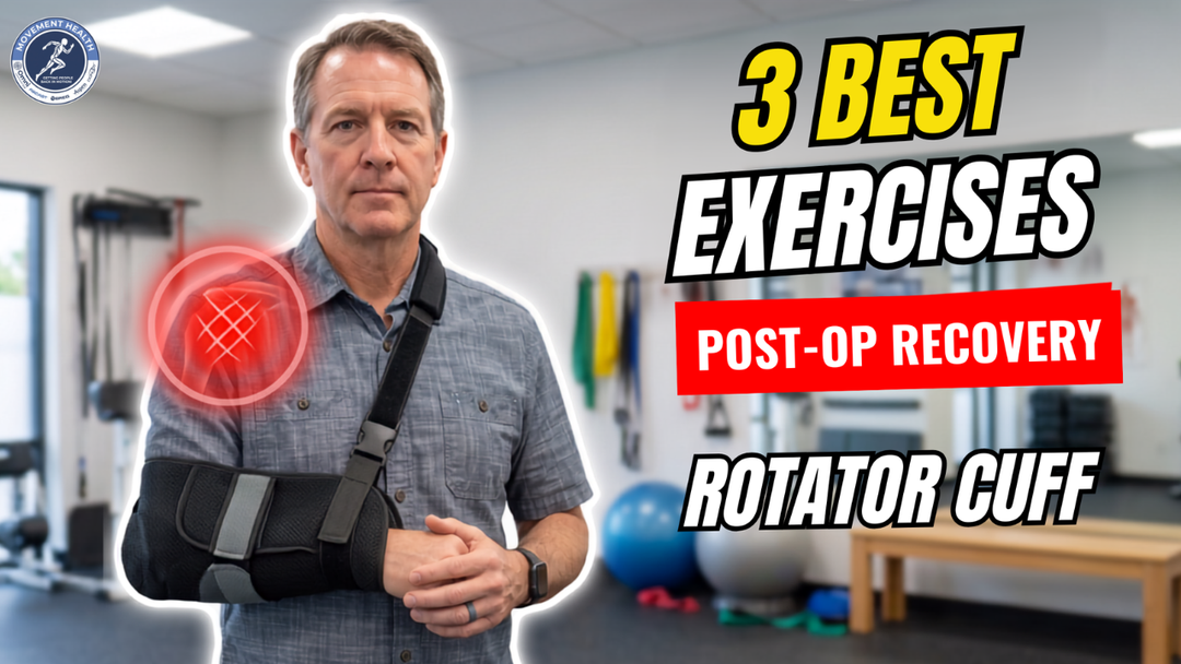 3 Best Rotator Cuff Exercises After a Tear or Surgery (Phase 1 Guide)