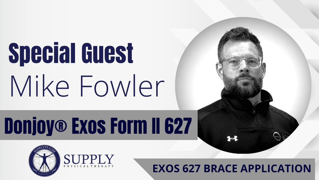Application of the 627 Back Brace with Donjoy rep Mike Fowler Supply Physical Therapy