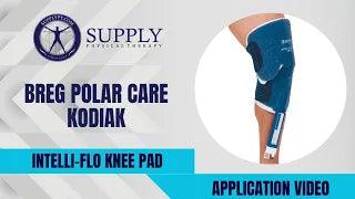 How To Use The Knee Compression Pad For The Breg Kodiak (Intelli-Flo) Supply Physical Therapy