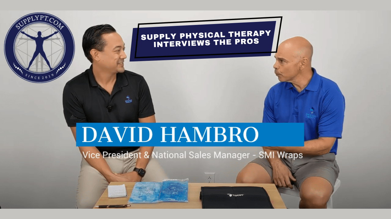 Interview with Dave Hambro of SMI Cold Therapy speaking about new cold + compression freeze wraps freeze wraps, ice wraps Supply Physical Therapy