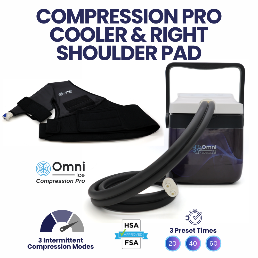 Omni Ice™ Compression Pro Cold Therapy Cooler & Pad