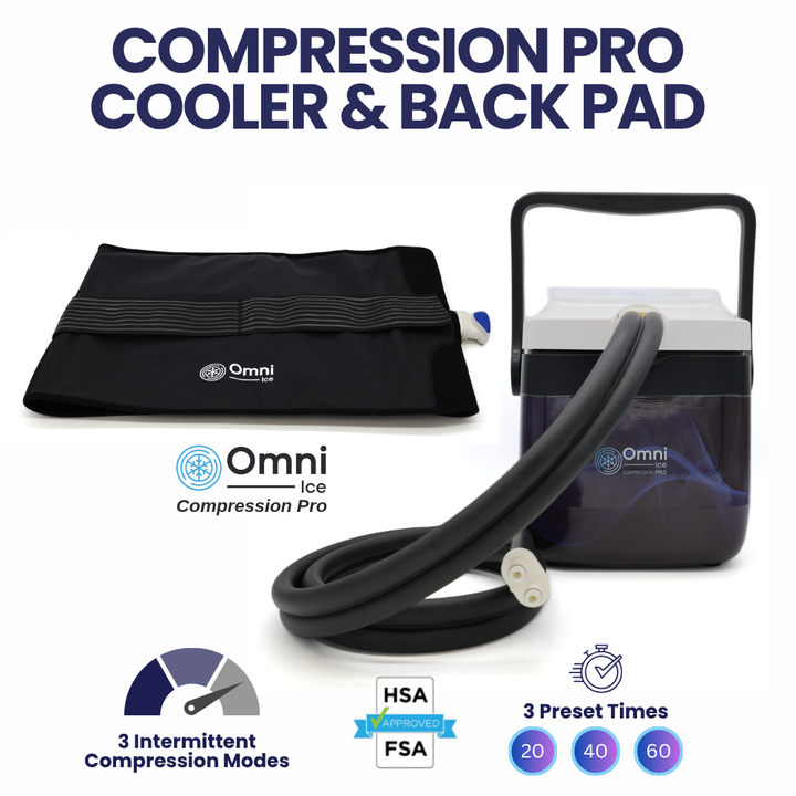 Omni Ice™ Compression Pro Cold Therapy Cooler & Pad