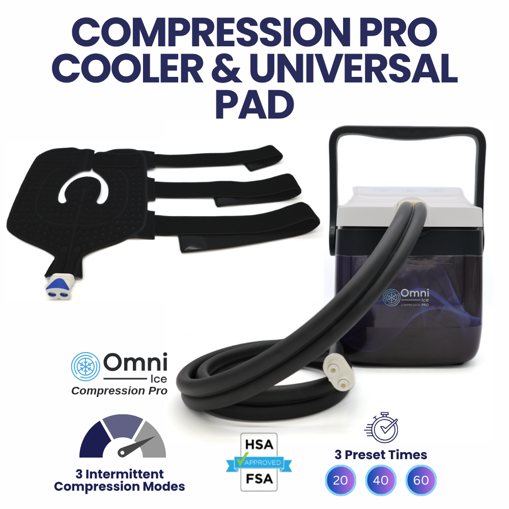 Omni Ice™ Compression Pro Cold Therapy Cooler & Pad