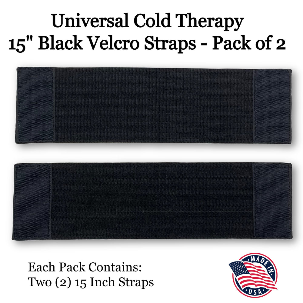 15 Inch Universal Cold Therapy Velcro Straps (2 Pack) - 15UNIVERSALSTRAP-2 15 Inch Universal Cold Therapy Velcro Straps (2 Pack) - undefined by Supply Physical Therapy Accessories, Accessory, Aircast Accessories, Best Seller, Breg, Breg Accessories, Breg Wave Accessories, Classic3 Accessories, Clear3 Accessories, Compression Straps, DonJoy, Ossur, Replacement, Straps, Wraps