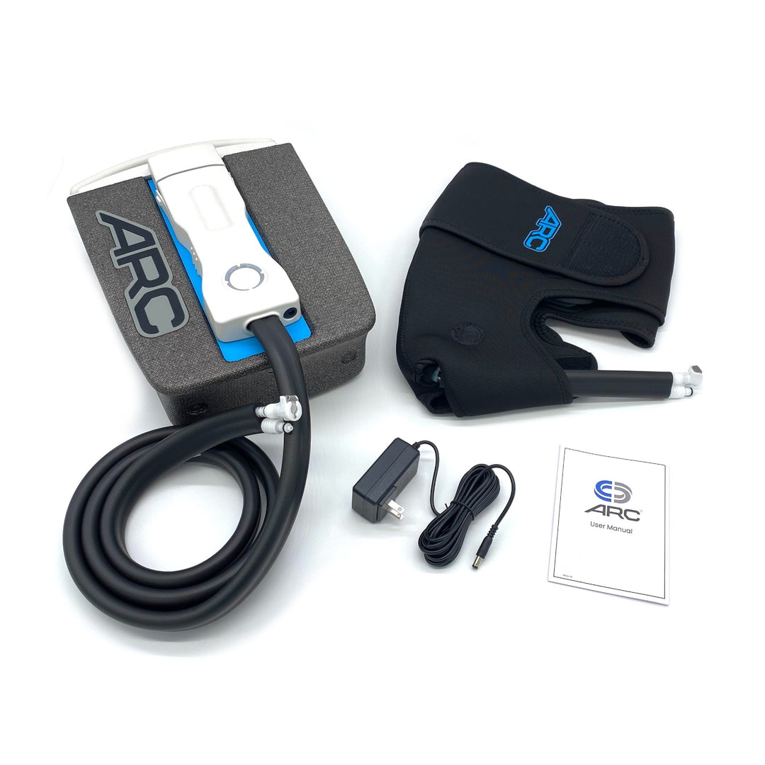 ARC® Iceless Compression Cold Therapy Machine w/ Wrap-On Pads