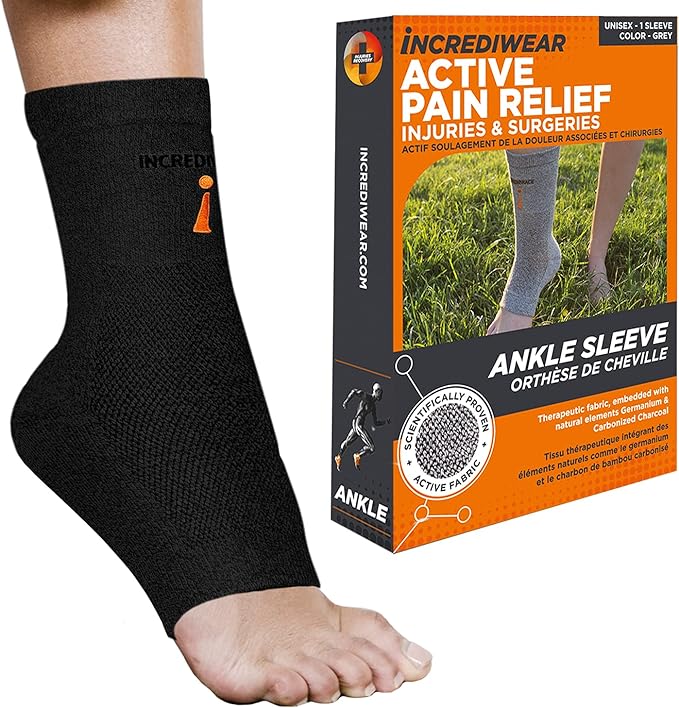 Incrediwear® Ankle Support Sleeve Brace-Gray