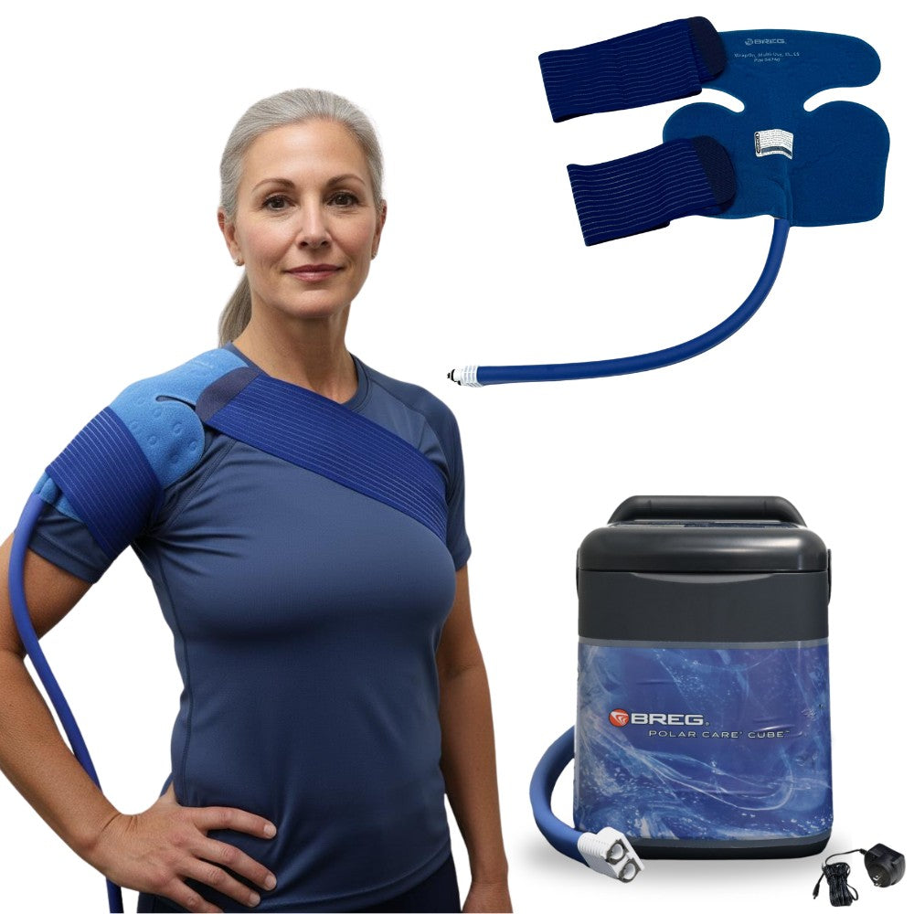 Breg® Polar Care Cube System w/ Wrap-On Pads