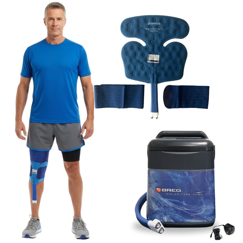 Breg® Polar Care Cube System w/ Wrap-On Pads