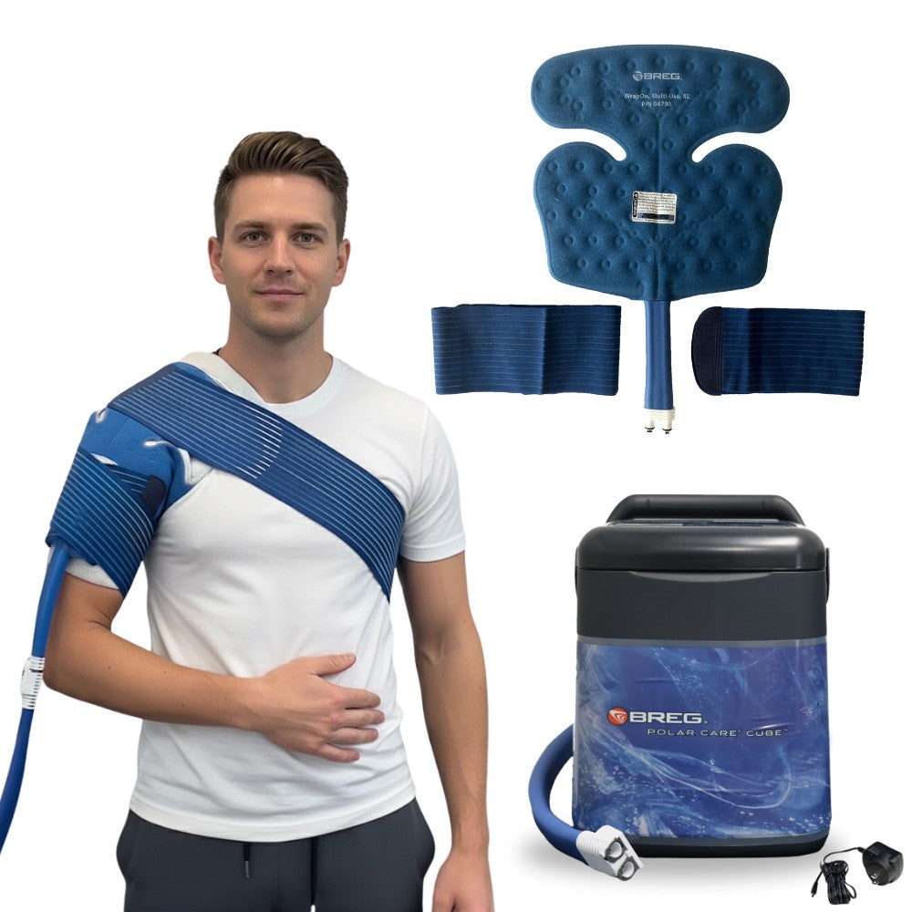 Breg® Polar Care Cube System w/ Wrap-On Pads