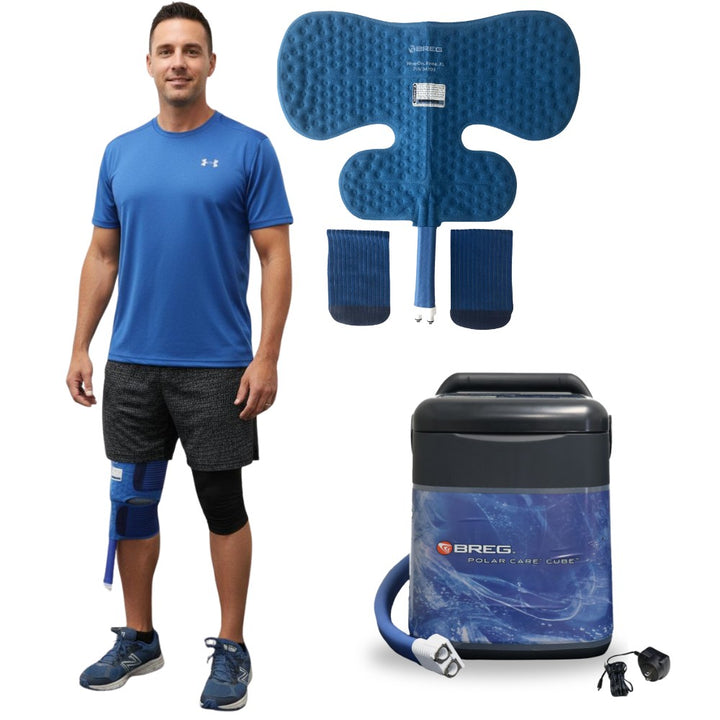 Breg® Polar Care Cube System w/ Wrap-On Pads