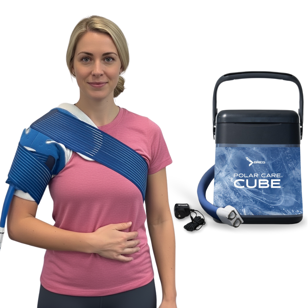 Breg® Polar Care Cube System w/ Wrap-On Pads
