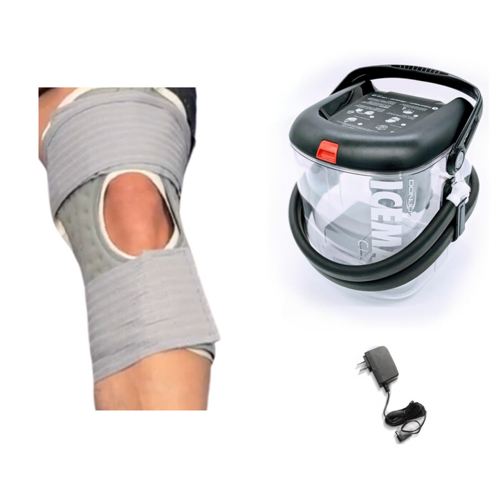 DonJoy® IceMan Clear3 w/ Wrap-On Pads