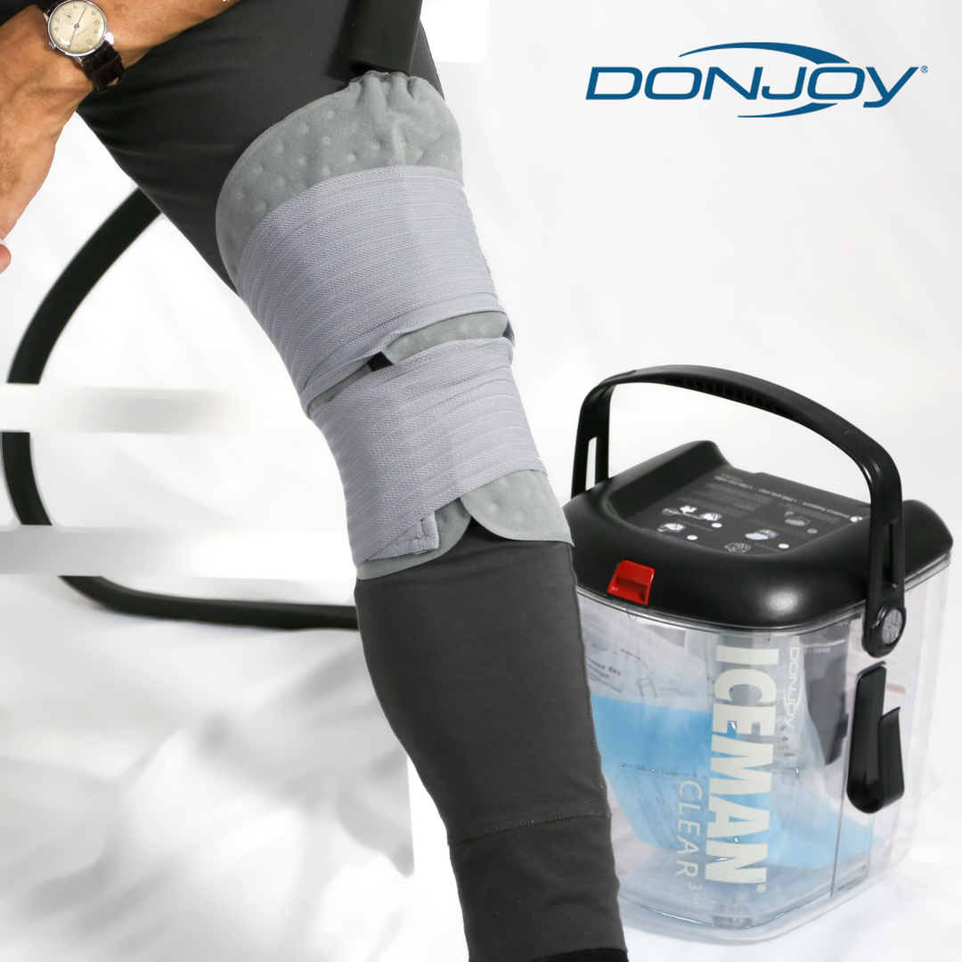 Donjoy® IceMan Clear3 w/ Universal Pads