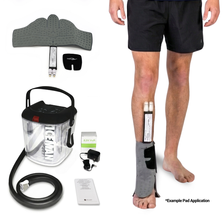 DonJoy® IceMan Clear3 w/ Wrap-On Pads