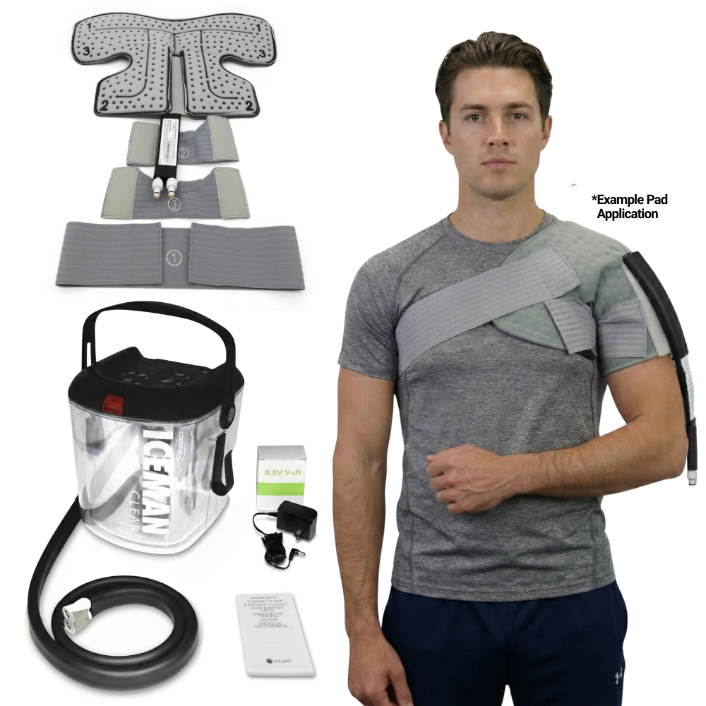 Donjoy® IceMan Clear3 w/ Shoulder Pad