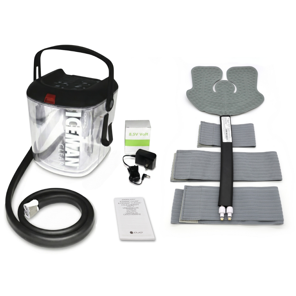 Donjoy® IceMan Clear3 w/ Universal Pad Options