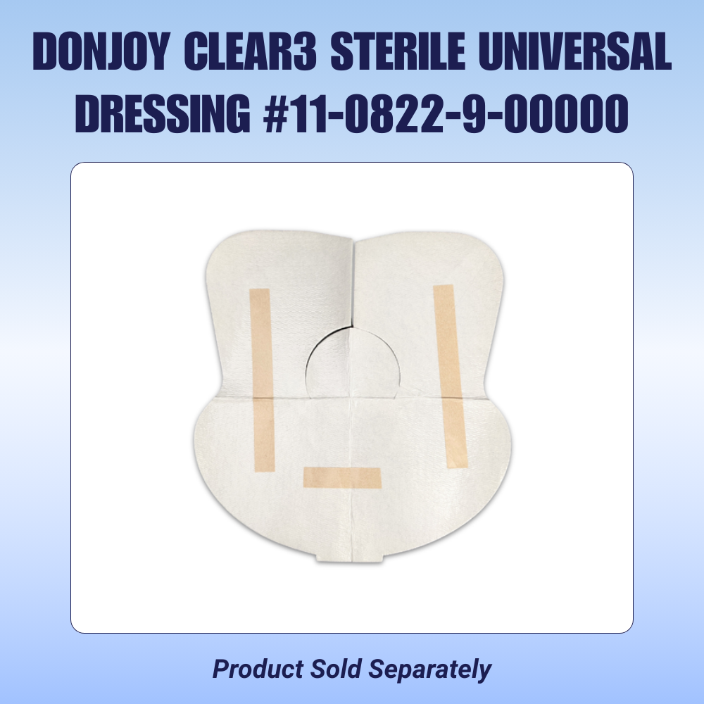 DonJoy® IceMan Clear3 w/ Wrap-On Pads