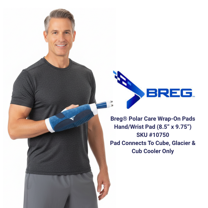 Breg® Polar Care Cube System w/ Wrap-On Pads - 10701-02420 Breg® Polar Care Cube System w/ Wrap-On Pads - Polar Care Cube & One (1) Large Rectangle Pad by Supply Physical Therapy Breg,Cold Therapy Units,Combos,Cube