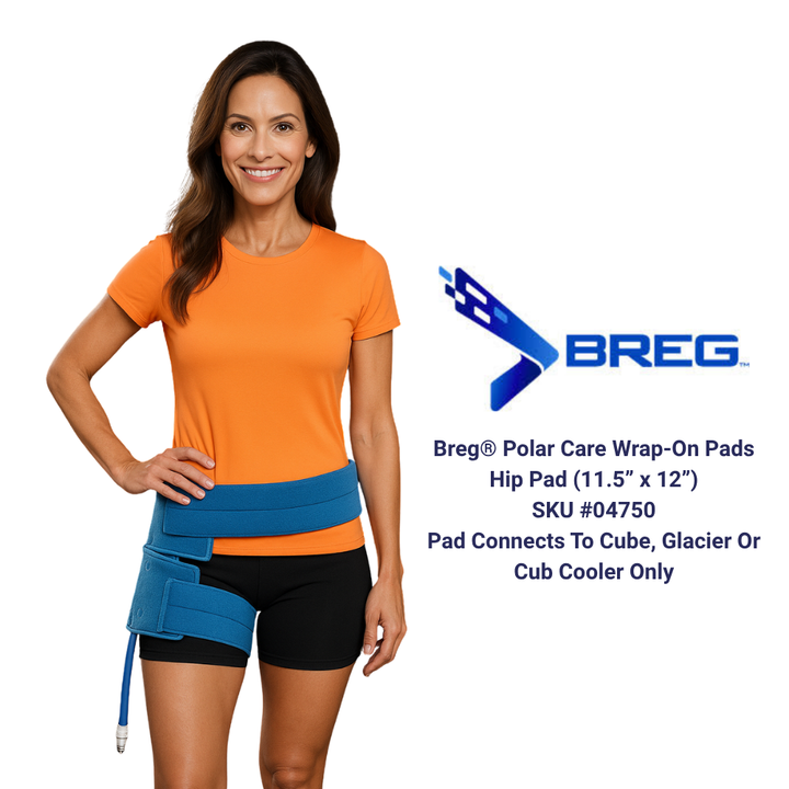 Breg® Polar Care Cube System w/ Wrap-On Pads - 10701-02420 Breg® Polar Care Cube System w/ Wrap-On Pads - Polar Care Cube & One (1) Large Rectangle Pad by Supply Physical Therapy Breg,Cold Therapy Units,Combos,Cube