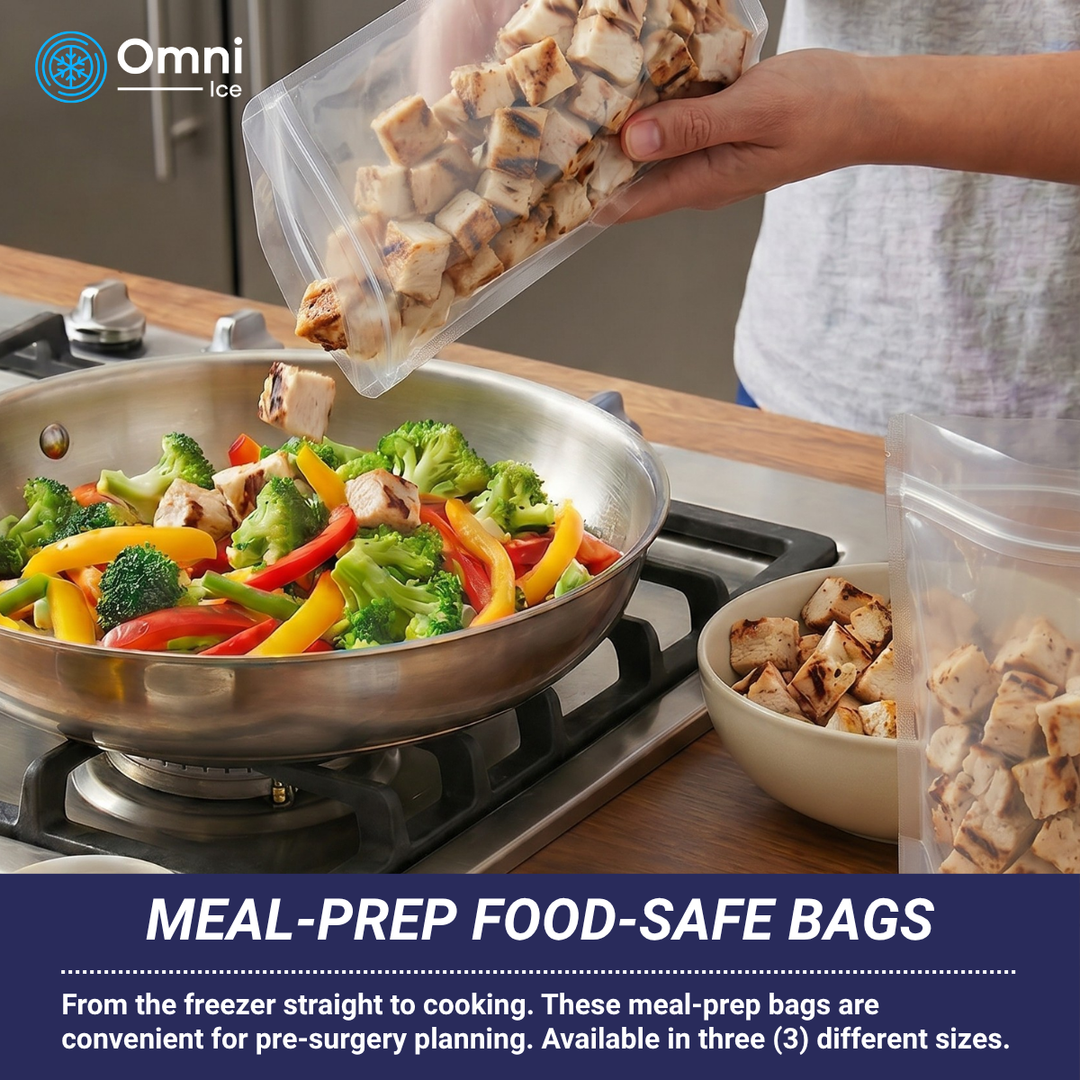 $35 Deals - Meal-Prep Bag Kit by Omni Ice™ Freeze & Reheat Variety Pack (12 bags 3 sizes)