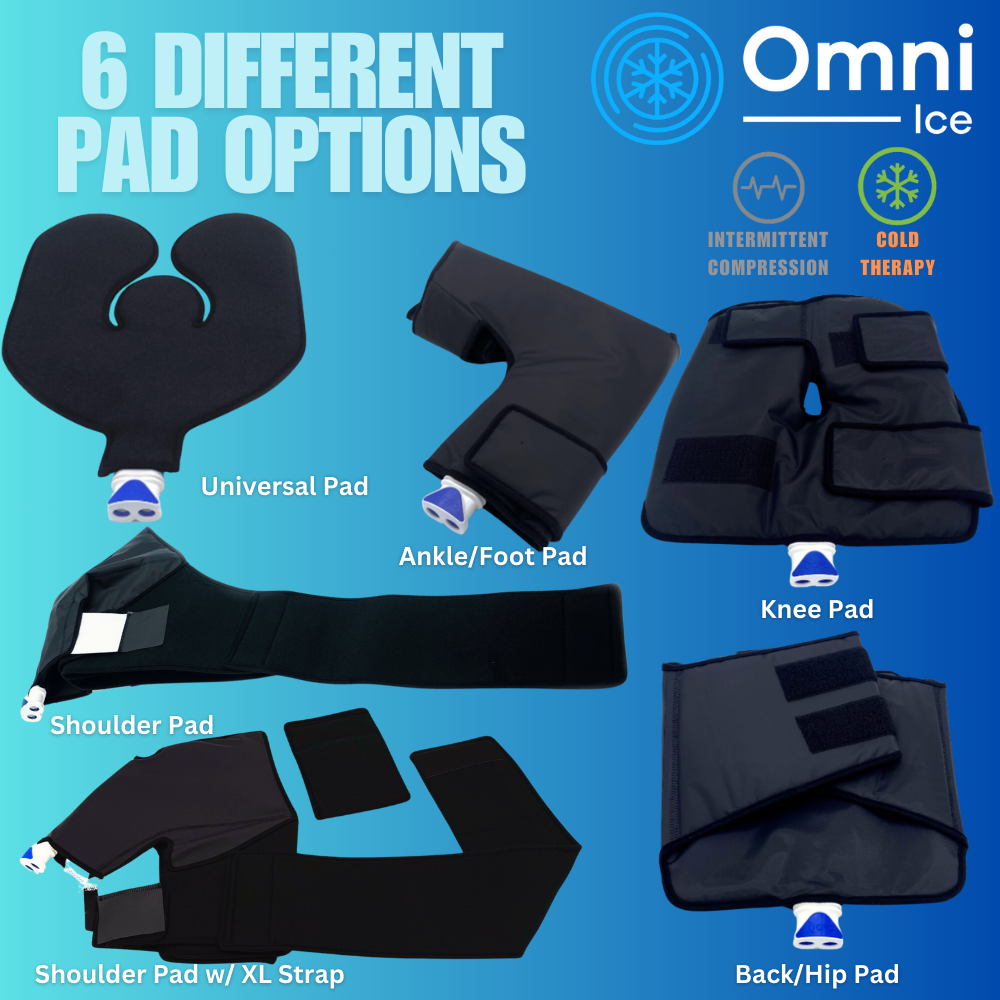 Omni Ice™ Pulse Compression Cold Therapy Pads & Accessories