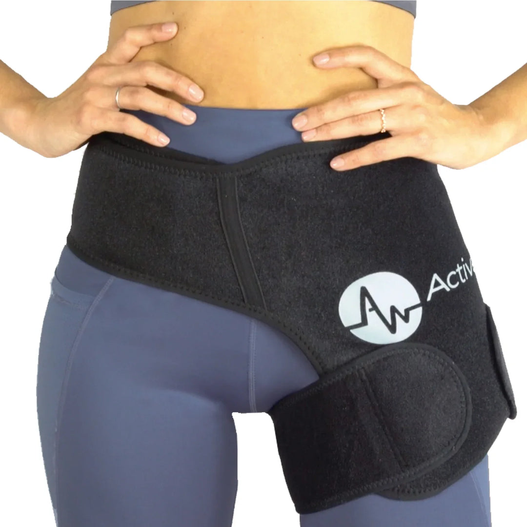ActiveWrap® Pro 2-4 Hour Hip Ice Wrap w/ One (1) 10"x10" Long Duration Gel Pack - bawhip4 ActiveWrap® Pro 2-4 Hour Hip Ice Wrap w/ One (1) 10"x10" Long Duration Gel Pack - Default Title by Supply Physical Therapy 