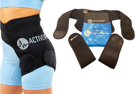 ActiveWrap® Pro 2-4 Hour Hip Ice Wrap w/ One (1) 10"x10" Long Duration Gel Pack - bawhip4 ActiveWrap® Pro 2-4 Hour Hip Ice Wrap w/ One (1) 10"x10" Long Duration Gel Pack - Default Title by Supply Physical Therapy 