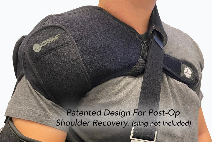 ActiveWrap® Pro 2-4 Hour Shoulder Ice Wrap w/ Two (2) 7"x10" Long Duration Gel Packs - Bawsh13 ActiveWrap® Pro 2-4 Hour Shoulder Ice Wrap w/ Two (2) 7"x10" Long Duration Gel Packs - Default Title by Supply Physical Therapy 