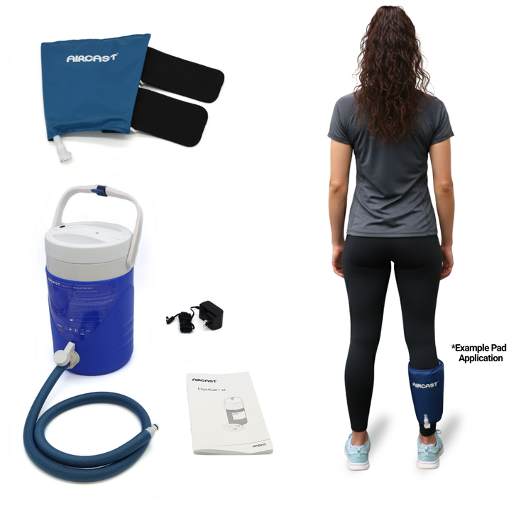 Aircast® Calf Cryo Cuff & IC Cooler - 51A-13C01 Aircast® Calf Cryo Cuff & IC Cooler - Aircast® IC Cooler & One (1) Calf Cryo Cuff by Supply Physical Therapy Aircast, Calf, CryoCuffMain