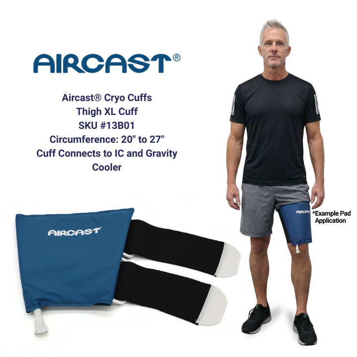 Aircast® Cryo Cuff IC Replacement Wraps - 13B01 Aircast® Cryo Cuff IC Replacement Wraps - Thigh Wrap X-Large 20"-27" by Supply Physical Therapy Accessories, Aircast, Aircast Accessories, Cryo Cuff IC, CryoCuffMain, Wraps