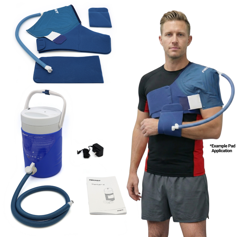 Aircast® Cryo/Cuffs & IC Coolers - 51A-12AXL01 Aircast® Cryo/Cuffs & IC Coolers - Aircast IC Cooler & One (1) XL Shoulder Cryo/Cuff & IC Cooler by Supply Physical Therapy Accessories, Aircast, CryoCuffMain, Elbow, GravityMain, Shoulder, Spine, Wraps