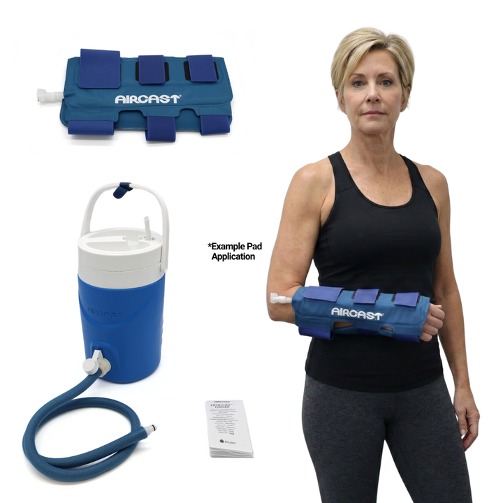 Aircast® Gravity Cooler System + Cryo Cuffs - 2125-16A01 Aircast® Gravity Cooler System + Cryo Cuffs - Gravity Cooler & One (1) Hand/Wrist Cryo/Cuff by Supply Physical Therapy Aircast, Best Seller, Cold Therapy Units, Gravity