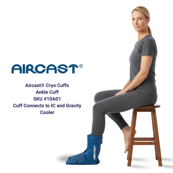 Aircast® Gravity Cooler System + Cryo Cuffs - 2125-14A01 Aircast® Gravity Cooler System + Cryo Cuffs - Gravity Cooler & One (1) Back Cryo/Cuff by Supply Physical Therapy Aircast, Best Seller, Cold Therapy Units, Gravity