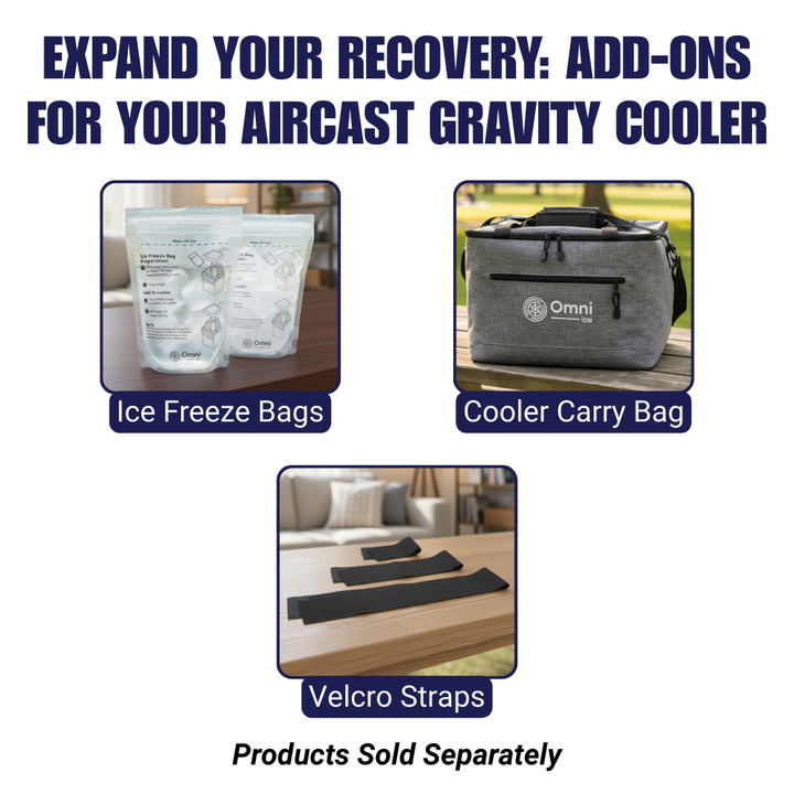 Aircast® Gravity Cooler System + Cryo Cuffs - 2125-14A01 Aircast® Gravity Cooler System + Cryo Cuffs - Gravity Cooler & One (1) Back Cryo/Cuff by Supply Physical Therapy Aircast, Best Seller, Cold Therapy Units, Gravity