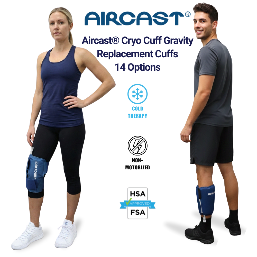 Aircast® Gravity Replacement Cryo/Cuffs - 10A01 Aircast® Gravity Replacement Cryo/Cuffs - Ankle Cuff by Supply Physical Therapy Accessories, Aircast, Aircast Accessories, Ankle, Elbow, Foot and Ankle, Gravity, GravityMain, Hand and Wrist, Hip and Knee, Knee, Shoulder, Spine, Wraps
