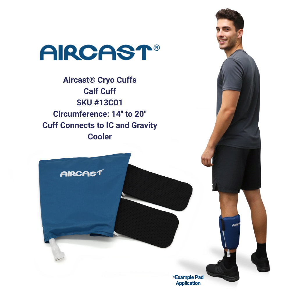 Aircast® Gravity Replacement Cryo/Cuffs - 13C01 Aircast® Gravity Replacement Cryo/Cuffs - Calf Cuff by Supply Physical Therapy Accessories, Aircast, Aircast Accessories, Ankle, Elbow, Foot and Ankle, Gravity, GravityMain, Hand and Wrist, Hip and Knee, Knee, Shoulder, Spine, Wraps