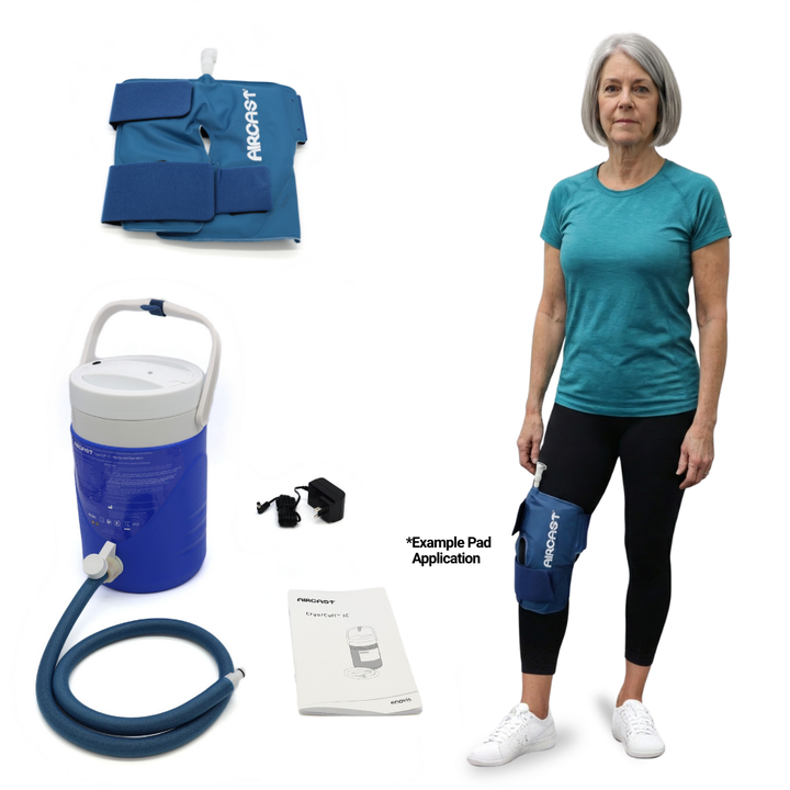 Aircast® Knee Cryo Cuff & IC Cooler - 51A-11C01 Aircast® Knee Cryo Cuff & IC Cooler - Aircast® Cryo Cuff IC & One (1) Small Knee Pad by Supply Physical Therapy Aircast, Knee