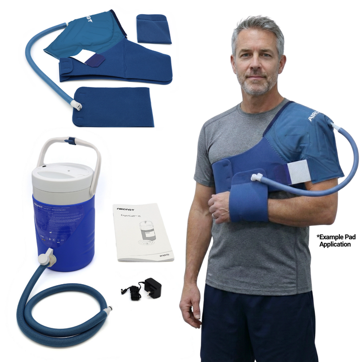 Aircast® Shoulder Cryo Cuff & IC Cooler - 51A-12A01 Aircast® Shoulder Cryo Cuff & IC Cooler - Aircast® Cryo/Cuff IC Cooler & One (1) Shoulder Pad by Supply Physical Therapy Aircast, Cold Therapy Units, Shoulder
