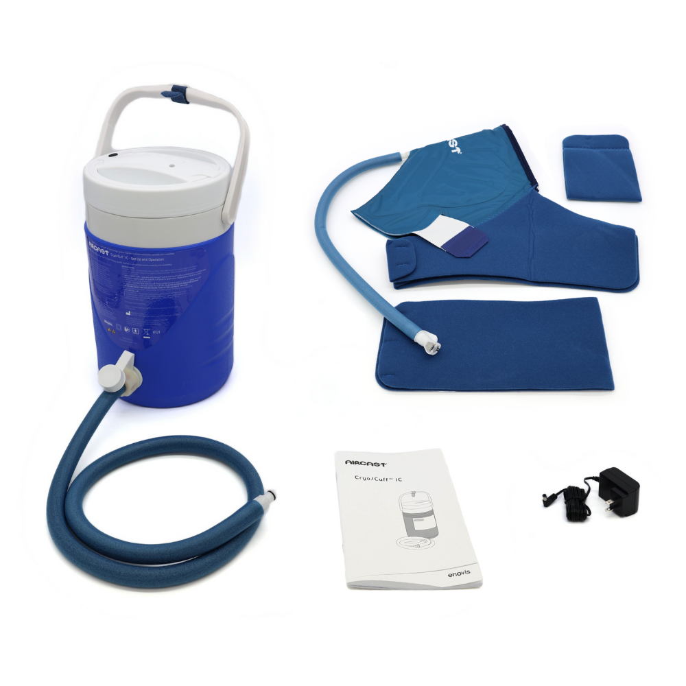 Aircast® Shoulder Cryo Cuff & IC Cooler - 51A-12A01 Aircast® Shoulder Cryo Cuff & IC Cooler - Aircast® Cryo/Cuff IC Cooler & One (1) Shoulder Pad by Supply Physical Therapy Aircast, Cold Therapy Units, Shoulder
