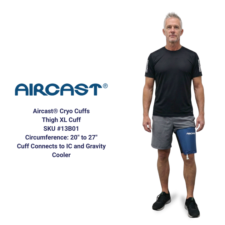 Aircast® Thigh Cryo Cuff & IC Cooler - 51A-13A01 Aircast® Thigh Cryo Cuff & IC Cooler - Cryo Cuff IC & One (1) Large Thigh Cuff by Supply Physical Therapy Aircast, Cold Therapy Units, CryoCuffMain, Thigh