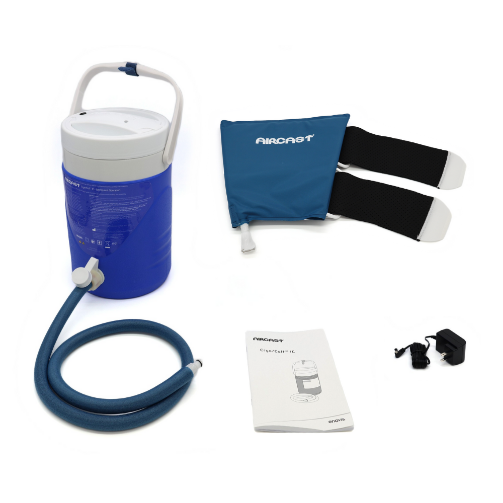 Aircast® Thigh Cryo Cuff & IC Cooler - 51A-13A01 Aircast® Thigh Cryo Cuff & IC Cooler - Cryo Cuff IC & One (1) Large Thigh Cuff by Supply Physical Therapy Aircast, Cold Therapy Units, CryoCuffMain, Thigh