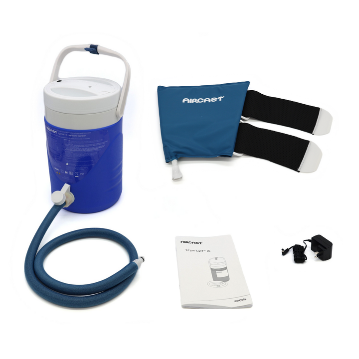 Aircast® Thigh Cryo Cuff & IC Cooler - 51A-13A01 Aircast® Thigh Cryo Cuff & IC Cooler - Cryo Cuff IC & One (1) Large Thigh Cuff by Supply Physical Therapy Aircast, Cold Therapy Units, CryoCuffMain, Thigh