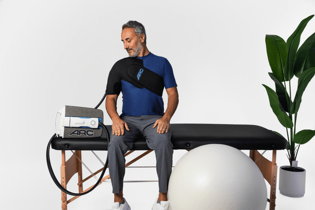 ARC® Iceless Compression Cold Therapy Machine w/ Wrap-On Pads - ARC-1-KSM229 ARC® Iceless Compression Cold Therapy Machine w/ Wrap-On Pads - ARC Iceless Compression Cold Therapy Machine W/ Knee Wrap S/M by Supply Physical Therapy __label:SupplyPT Exclusive, Arc, Cold Compression, Iceless