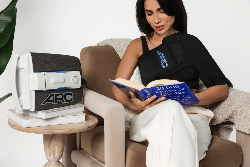 ARC® Iceless Compression Cold Therapy Machine w/ Wrap-On Pads - ARC-1-KSM229 ARC® Iceless Compression Cold Therapy Machine w/ Wrap-On Pads - ARC Iceless Compression Cold Therapy Machine W/ Knee Wrap S/M by Supply Physical Therapy __label:SupplyPT Exclusive, Arc, Cold Compression, Iceless