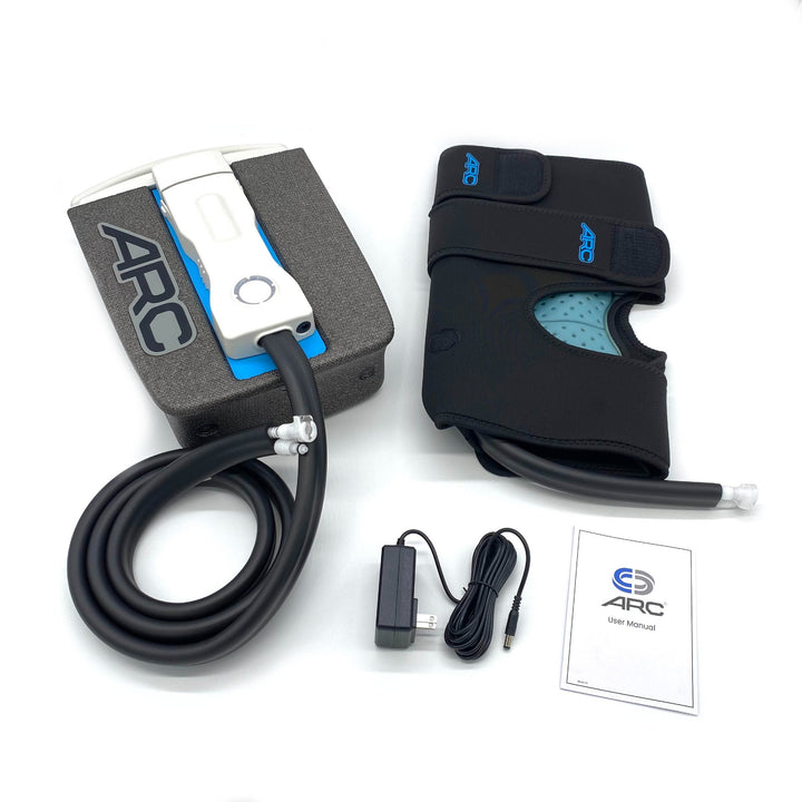 ARC® Iceless Compression Cold Therapy Machine w/ Wrap-On Pads - ARC-1-KSM229 ARC® Iceless Compression Cold Therapy Machine w/ Wrap-On Pads - ARC Iceless Compression Cold Therapy Machine W/ Knee Wrap S/M by Supply Physical Therapy __label:SupplyPT Exclusive,Arc,Cold Compression,Iceless