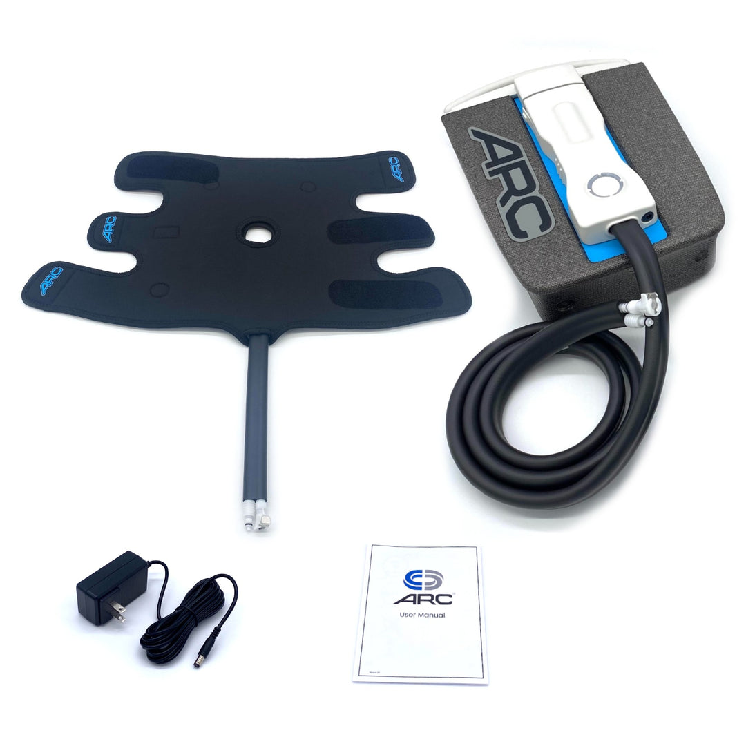 ARC® Iceless Compression Cold Therapy Machine w/ Wrap-On Pads - ARC-1-KSM229 ARC® Iceless Compression Cold Therapy Machine w/ Wrap-On Pads - ARC Iceless Compression Cold Therapy Machine W/ Knee Wrap S/M by Supply Physical Therapy __label:SupplyPT Exclusive,Arc,Cold Compression,Iceless