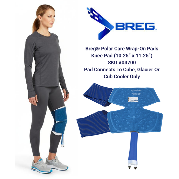 Breg® Polar Care Cube Replacement Pads - 04700 Breg® Polar Care Cube Replacement Pads - Polar Care Cube Wrap-On Knee Pad by Supply Physical Therapy Breg, Cube, Cube Accessories, Replacement, Replacement Wraps