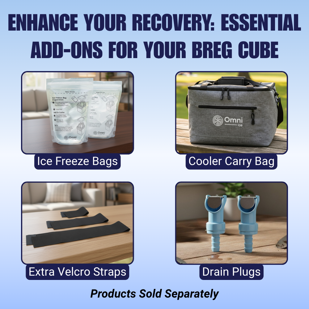 Breg® Polar Care Cube System w/ Wrap-On Pads - 10701 Breg® Polar Care Cube System w/ Wrap-On Pads - Polar Care Cube-Cooler Only No Pad by Supply Physical Therapy Breg, Cold Therapy Units, Combos, Cube