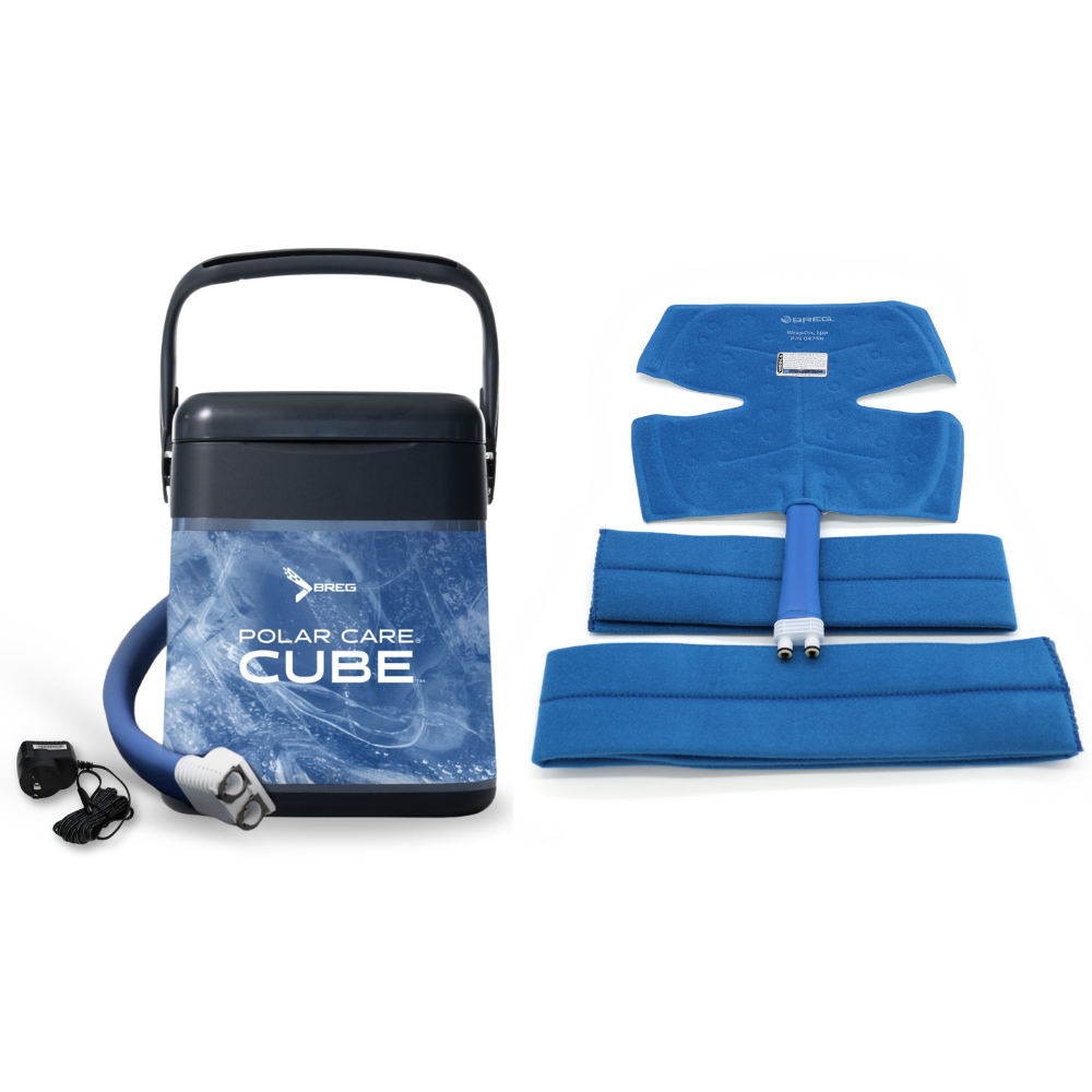 Breg® Polar Care Cube w/ Hip Pad - 10701-04750 Breg® Polar Care Cube w/ Hip Pad - Polar Care Cube and One (1) Hip Pad by Supply Physical Therapy Breg, Cold Therapy Units, Cube, Hip